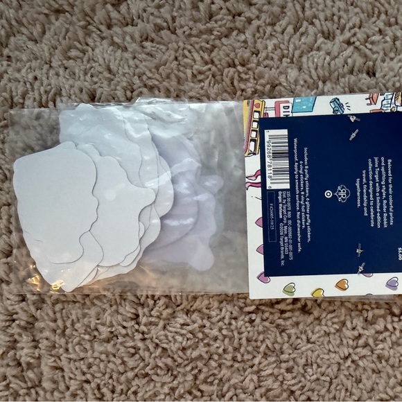 Roller Rabbit Blue and Multicolor Sticker Pack - Picture 3 of 8